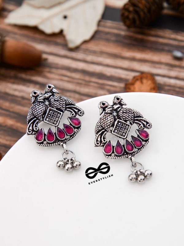 The Vintage Artwork - Hot Pink - The Embellished Oxidised Collection