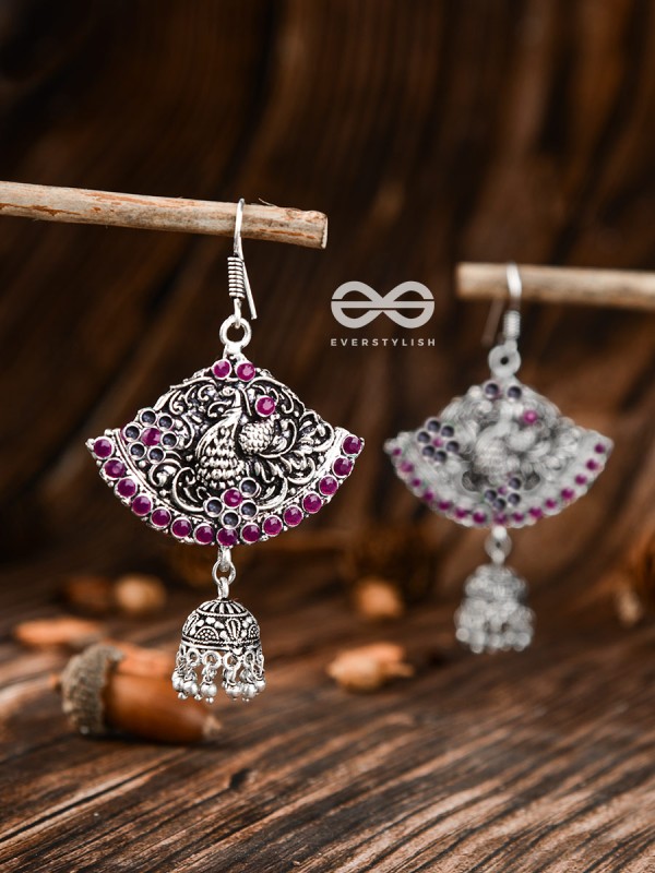 A Vintage Artwork (Ruby) - The Embellished Oxidised Collection