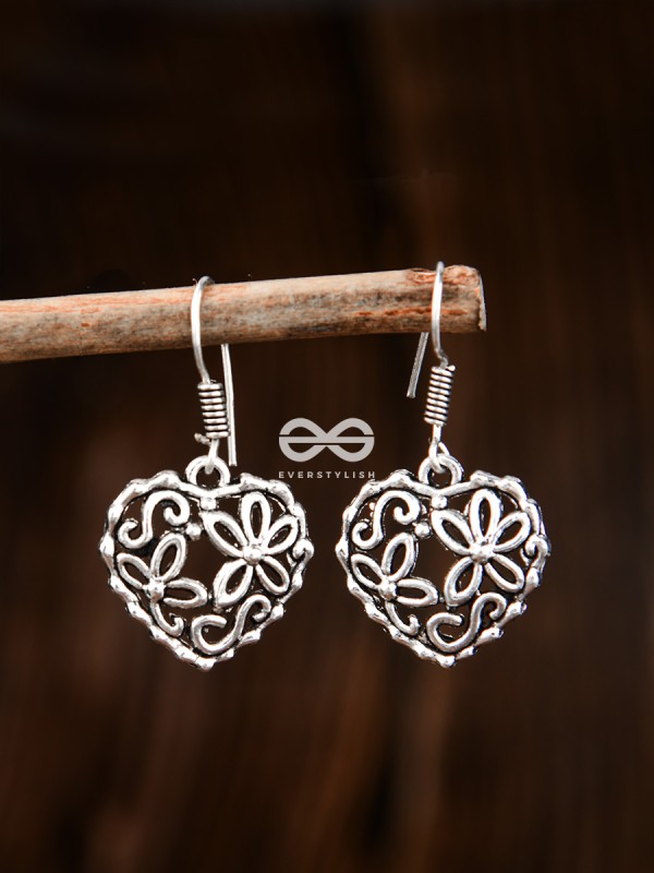 The Intricate Hearts - Tiny Trinket Earrings