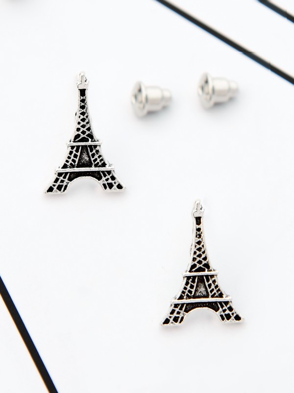 The Elegant Eiffels - Tiny Trinket Earrings
