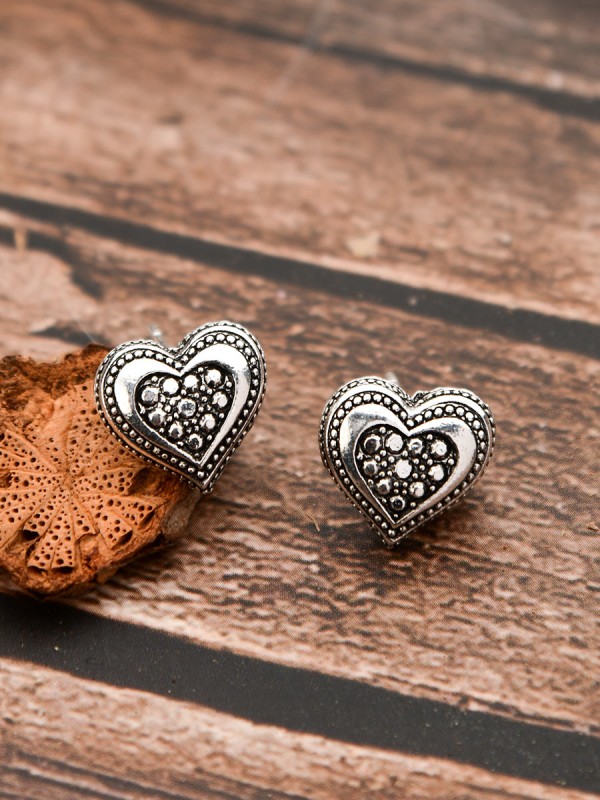 The Cutesy Heart - Tiny Trinket Earrings