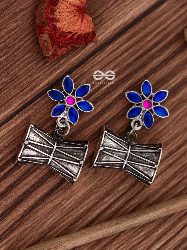 The Little Starry Damroo (Blue) - The Embellished Oxidised Collection