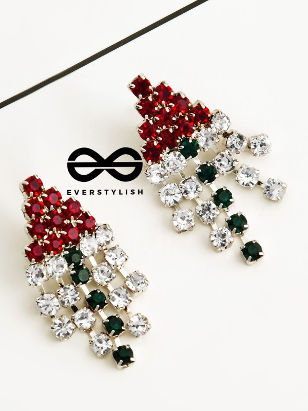 The Little Shimmery Strings - Tiny Trinket Earrings