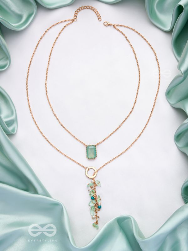 The Evergreen Charms - Classic Two Layered Neckpiece With Anti-Tarnish Coating