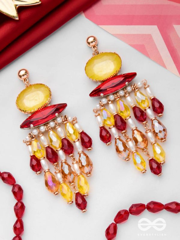 THE FIERCE ENIGMA - STATEMENT BOLD EARRINGS