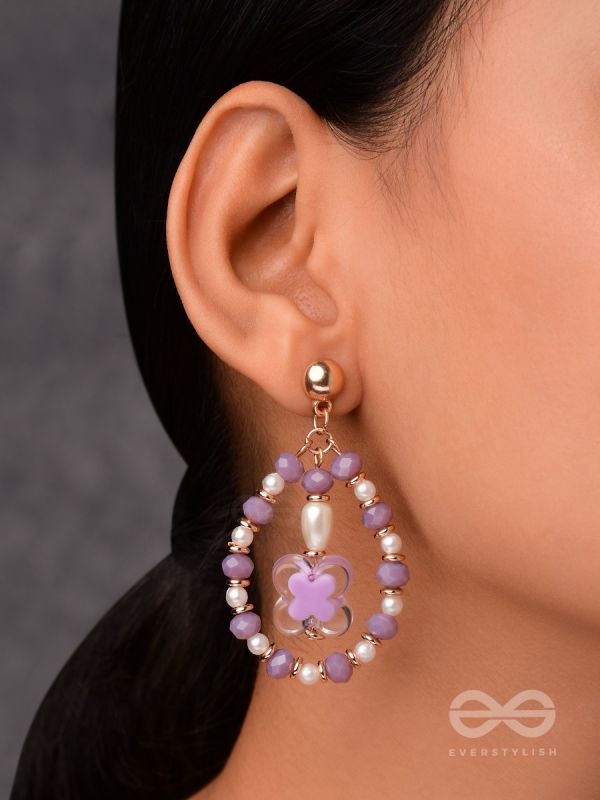 BOTANICAL BLISSFUL BEAUTIES - CLASSIC MODERN EARRINGS