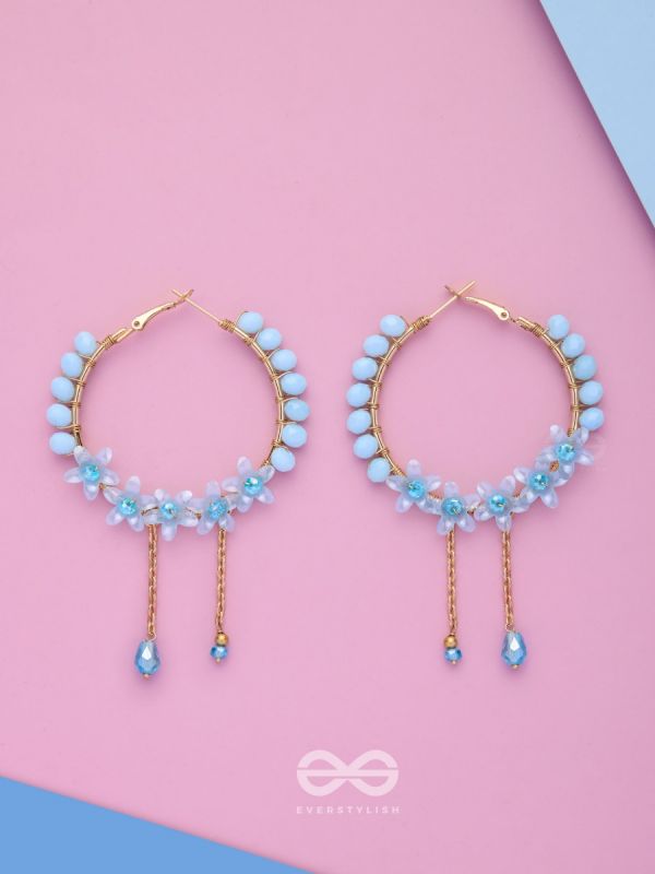 BUBBLE BURST BEAUTIES - CUTE HOOP EARRINGS