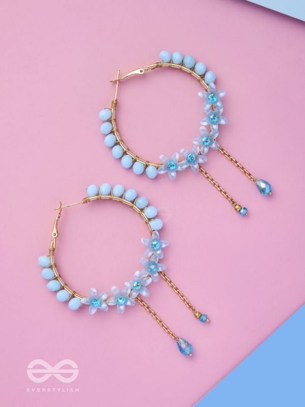 BUBBLE BURST BEAUTIES - CUTE HOOP EARRINGS