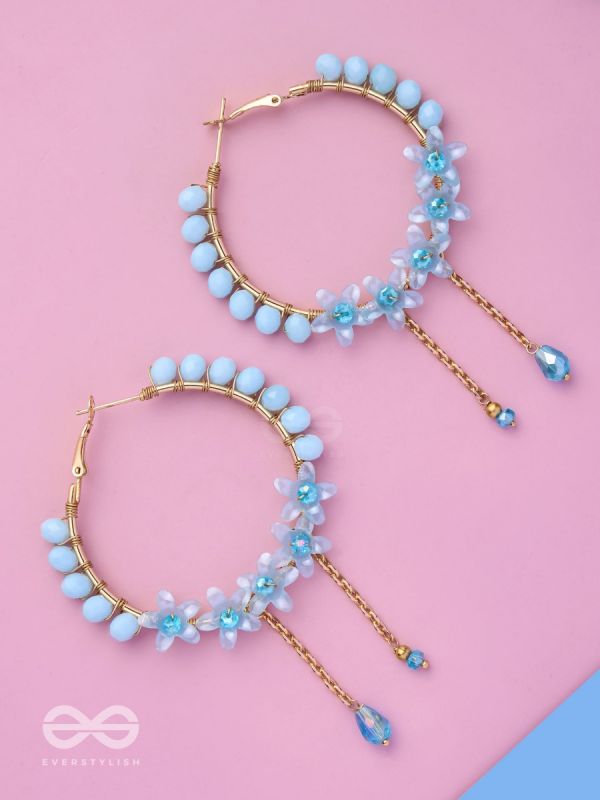 BUBBLE BURST BEAUTIES - CUTE HOOP EARRINGS