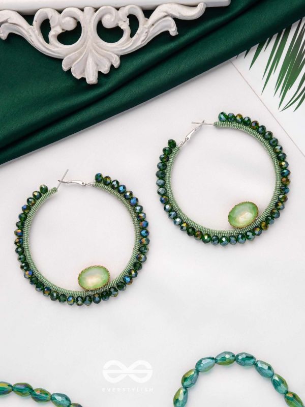 THE ENCHANTED CIRCLETS - STATEMENT HOOP EARRINGS