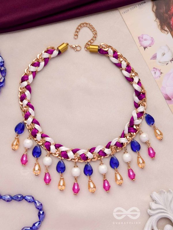 SUGAR & SPICE - MULTICOLOR STATEMENT NECKPIECE