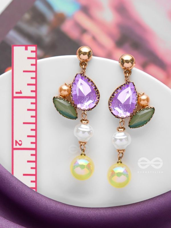 LAVISH IVY ECLAT - STATEMENT DROP EARRINGS