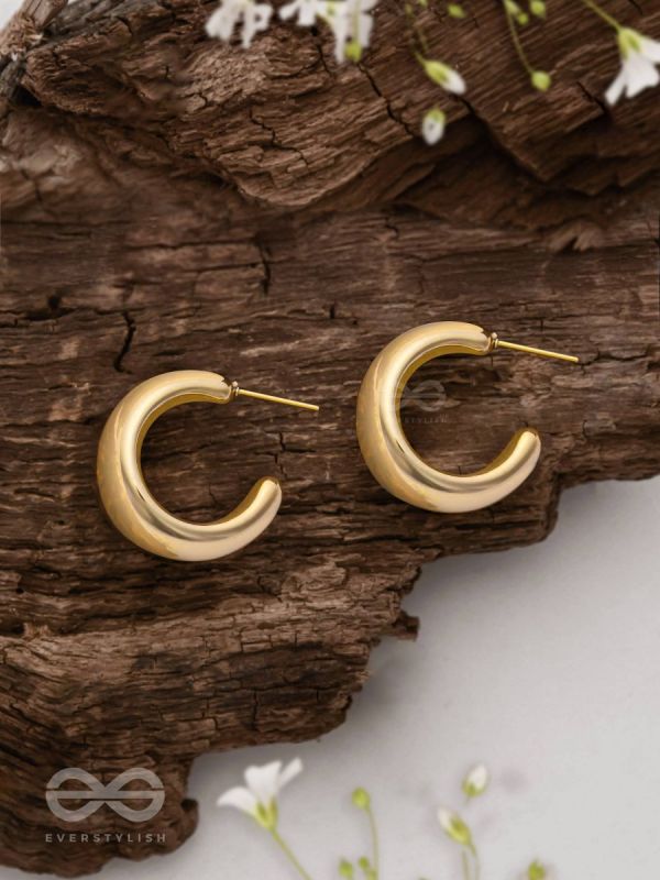 Luminary Echoes - Golden Earrings