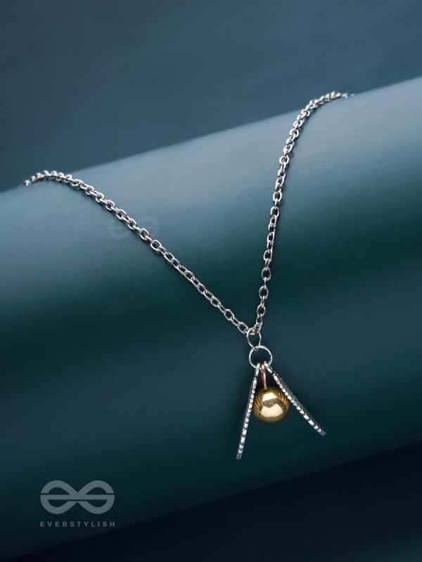 Resting Quidditch - Statement Silver Pendant