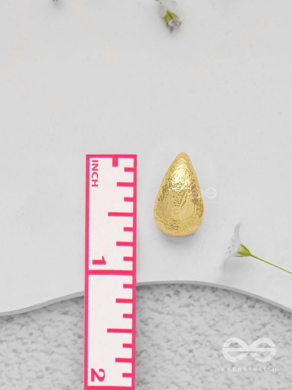 Gilded Illumination - Golden Earrings