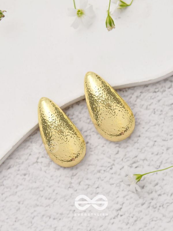Droplet Delights - Golden Earrings