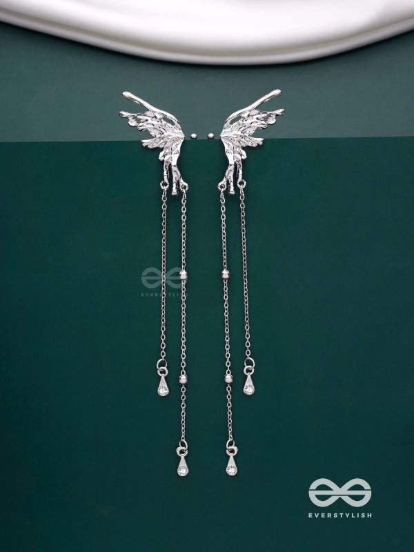 Angel Whispers- Divine Drop Ear cuffs (Both Ear)