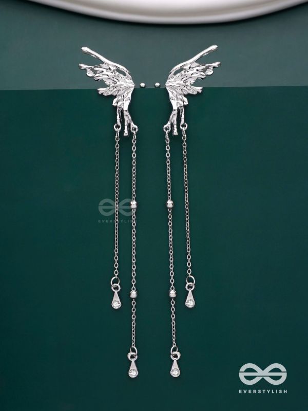 Angel Whispers- Divine Drop Ear cuffs (Both Ear)