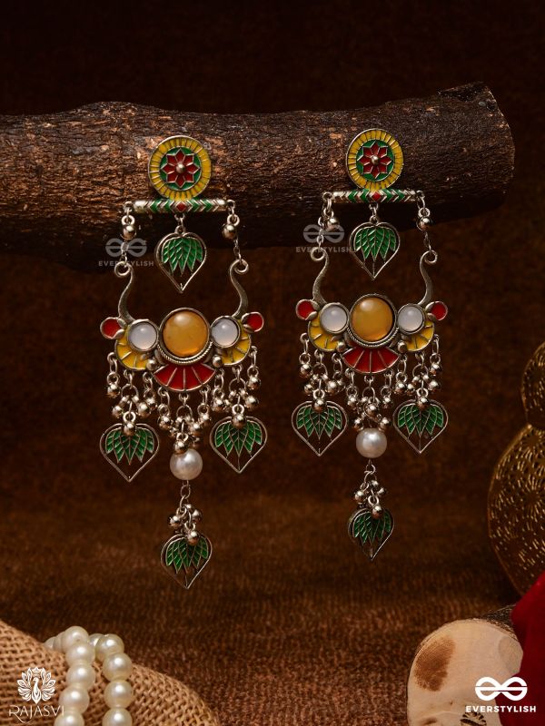 HERITAGE HUES - BOHEMIAN CHANDELIER EARRINGS