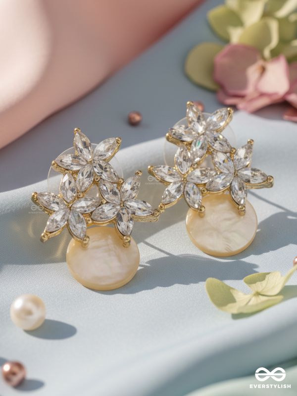 STARDUST FLURRY – CRYSTAL CLUSTER STUDS