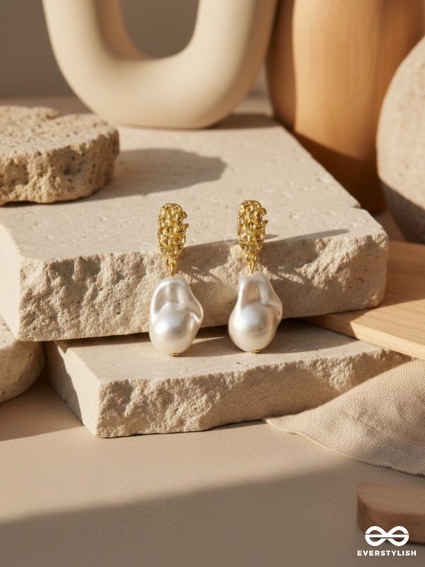 PEARL PETAL – SOFT PEARL EARRINGS