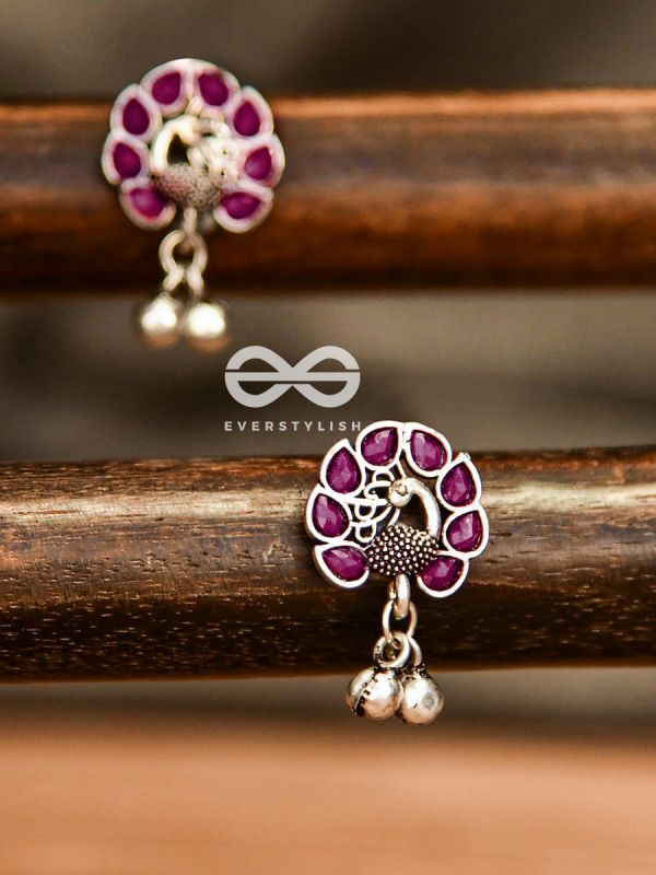 The Cute Peacocks (Ruby Red) - The Melodious Ghungroo Collection