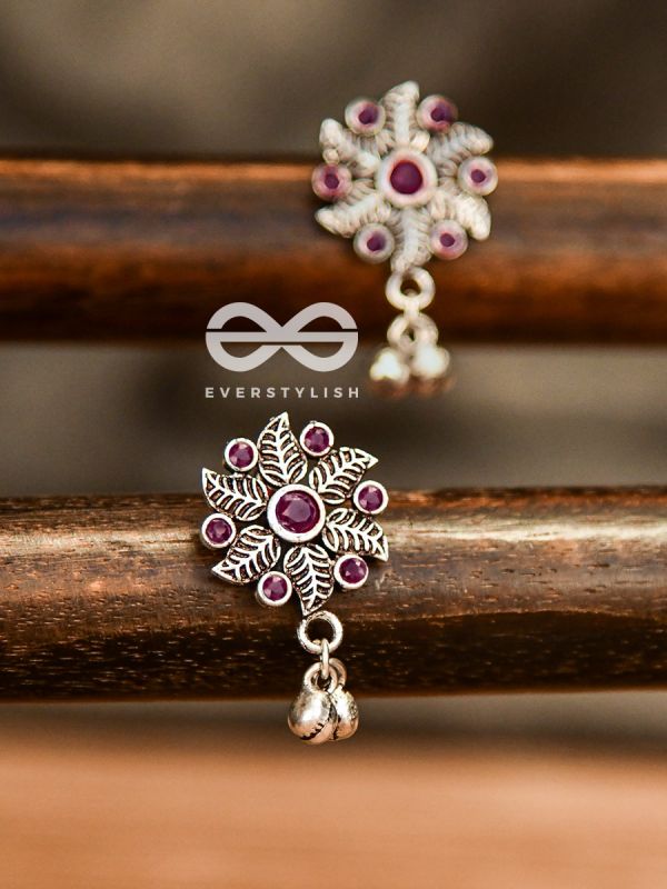 The Embellished Whirlwind (Ruby- Emerald) - The Melodious Ghungroo Collection