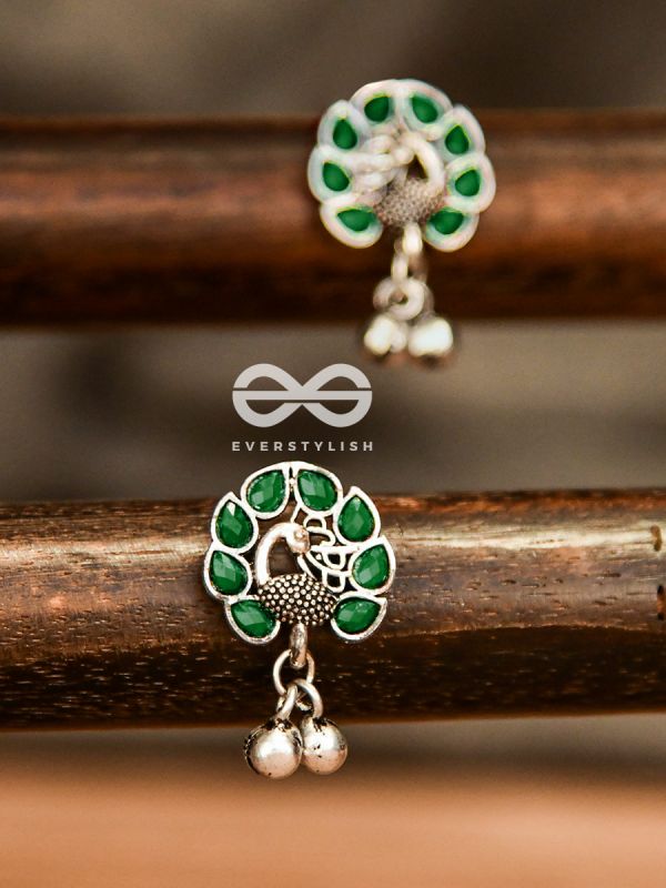 The Vintage Peacocks (Ruby Red) - The Melodious Ghungroo Collection