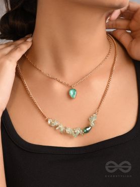 The Royal Simper- Golden Layered Necklace