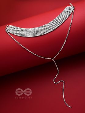 Too Glam to Give a Damn - Statement Embellished Neckpiece