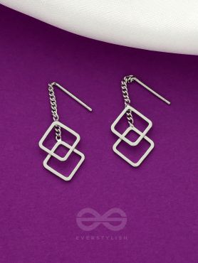 Dainty Dazzlers- Silver Earrings
