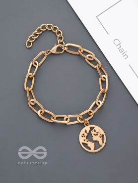 The Global Citizen- Golden Bracelet