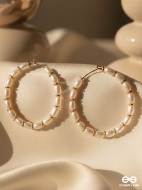 THE DREAMY DRIFT - LIGHTWEIGHT PEARL HOOP