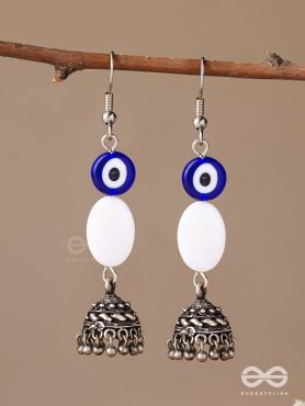 The Miniature Guardian - Oxidised Earrings