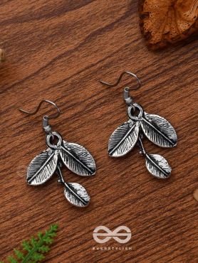 The Dangling Leaves - Tiny Trinket Earrings