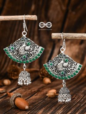 A Vintage Artwork (Emarald) - The Embellished Oxidised Collection