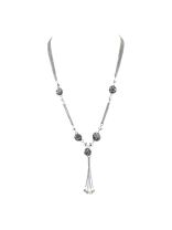 Grey Ball Necklace