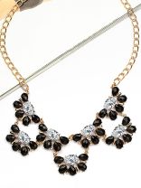 Striking Black Statement Neckpiece
