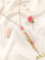 The Golden Hail- Golden Embellished Necklace