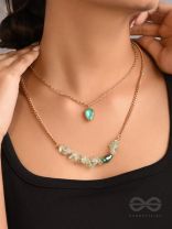 The Royal Simper- Golden Layered Necklace