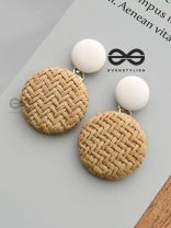 The Back to Nature - Woven Handicraft Earrings