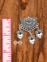 The Artistic Love - Oxidised Boho Earrings