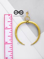 The Gorgeous Badass - Golden Statement Danglers