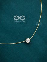 The Dainty Delight - Golden Casual Neckpiece
