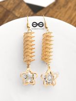 The Spiralling Studded Stars - The Golden Charm Collection
