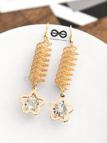 The Spiralling Studded Stars - The Golden Charm Collection