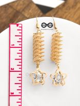 The Spiralling Studded Stars - The Golden Charm Collection