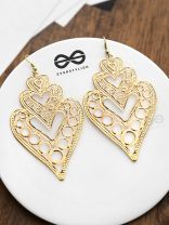 The Multilayered Intricate Hearts - The Golden Charm Collection