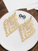 The Multilayered Intricate Hearts - The Golden Charm Collection