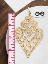 The Multilayered Intricate Hearts - The Golden Charm Collection